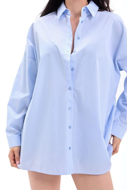 Wholesale Womens Shirts-Mılan Stripe