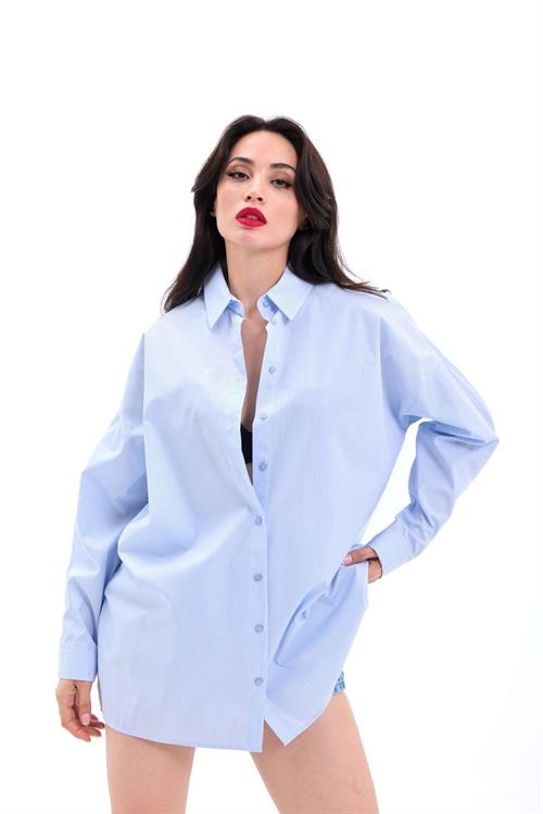 Wholesale Womens Shirts-Mılan Stripe