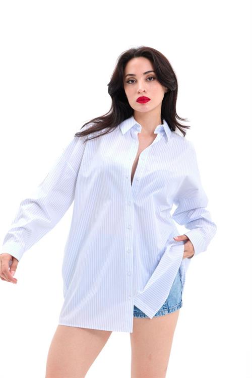 Wholesale Womens Shirts-Naples Stripe