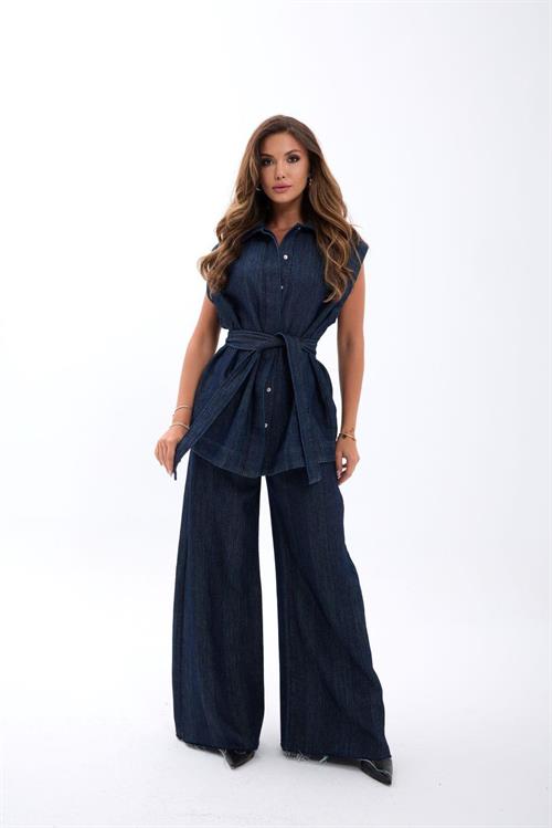 7511 KOT YELEK-LACİVERT