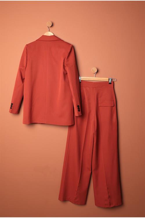 Atlas Fabric Womens Palazzo Trousers-Tile