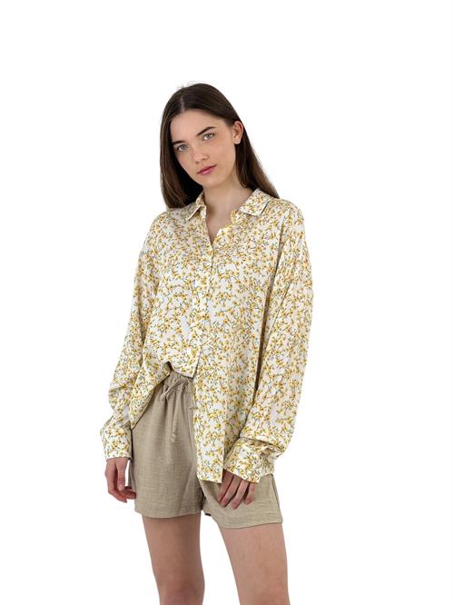 Spring Breeze Floral Patterned Shirt
