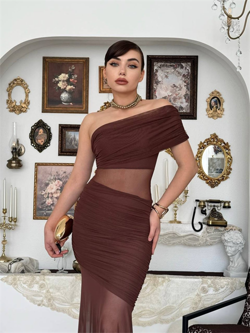 Bark Transparent Dress