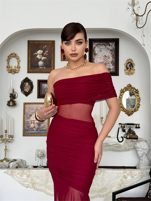 Bark Transparent Dress