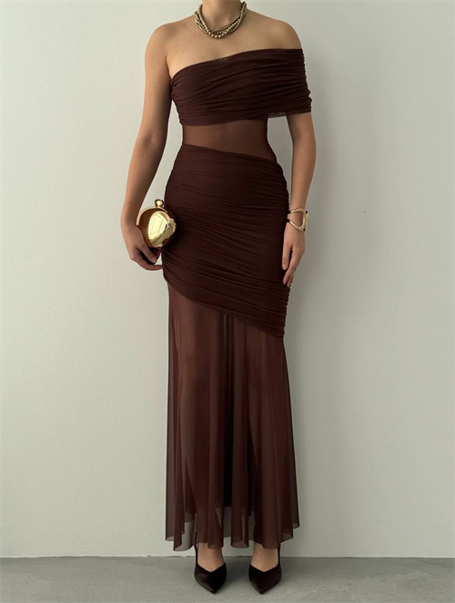 Bark Transparent Dress