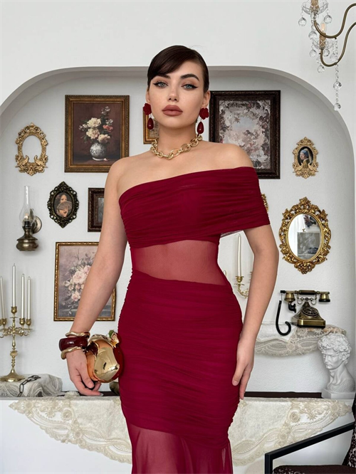 Bark Transparent Dress