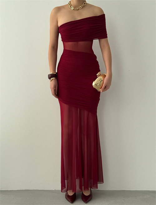 Bark Transparent Dress