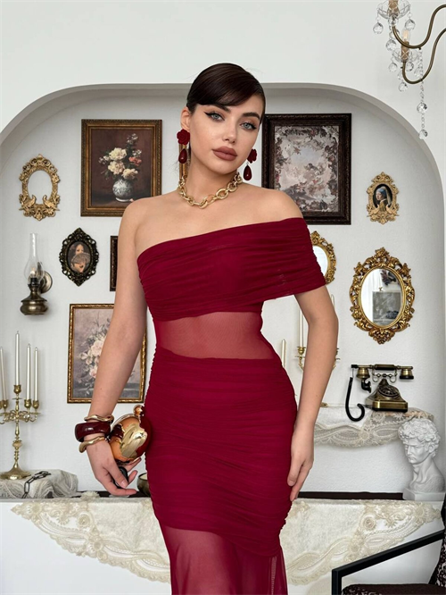 Bark Transparent Dress