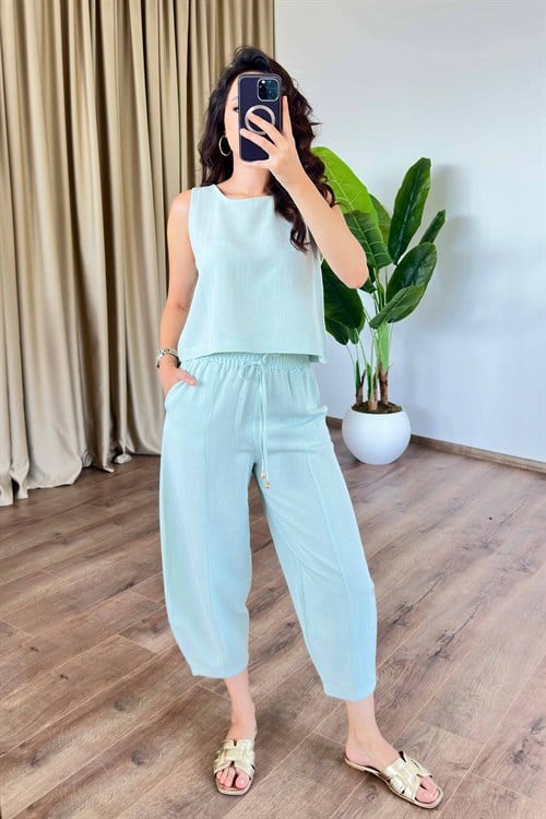 Basic Model Mint Keten Toptan Takım
