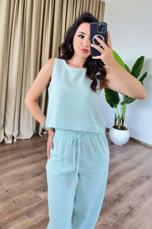 Basic Model Mint Keten Toptan Takım