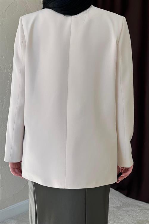 Toptan Bej Blazer Ceket