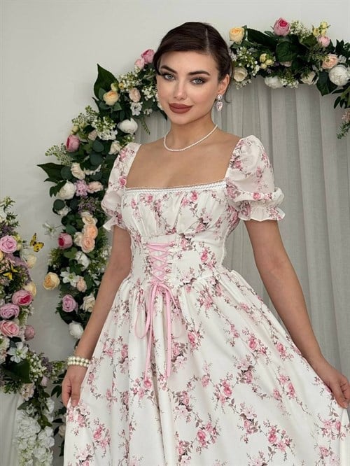 Benra Corset-Look Dress