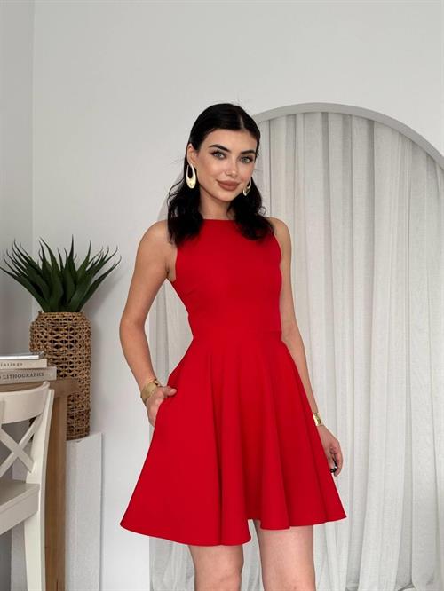 Berl Pocket Detailed Dress