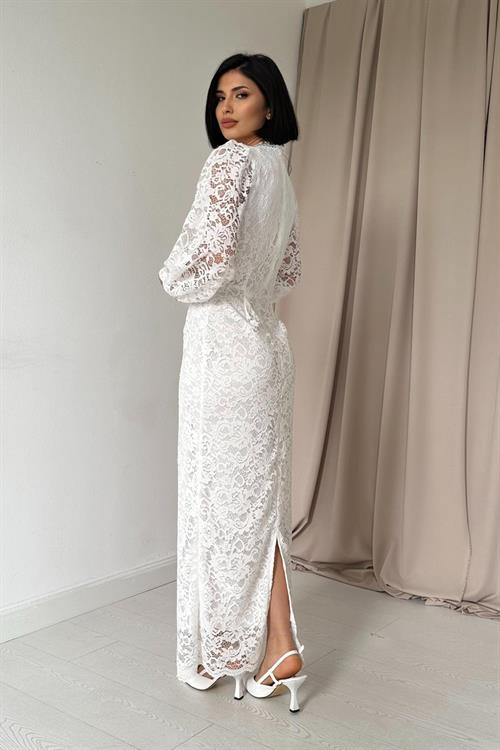 Wholesale White Lace Dress