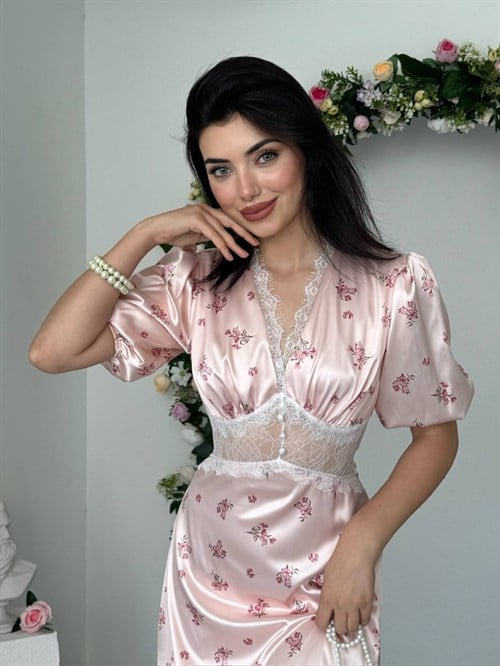 Bras Dress with Sheer Details
