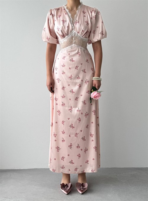 Bras Dress with Sheer Details