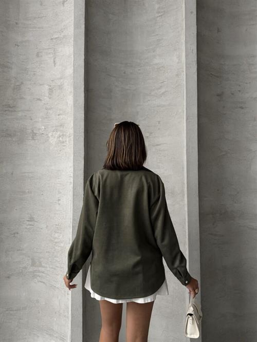 Wholesale Shirt with Pocket - Khaki