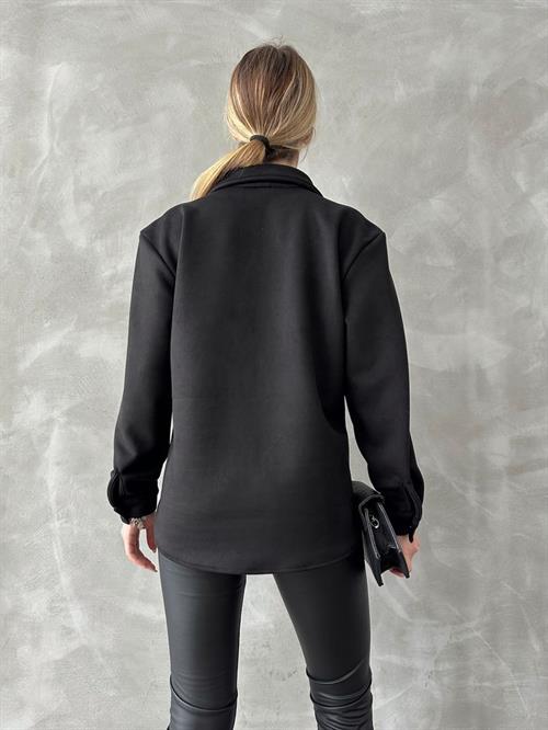 Wholesale Shirt with Pocket - Black