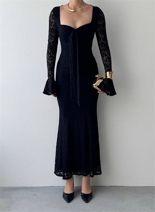 Cesam Rose-Detail Dress