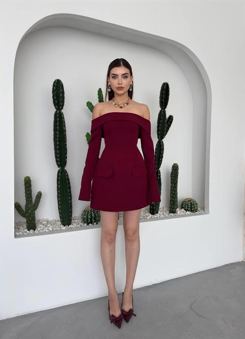 Devru Strapless Dress