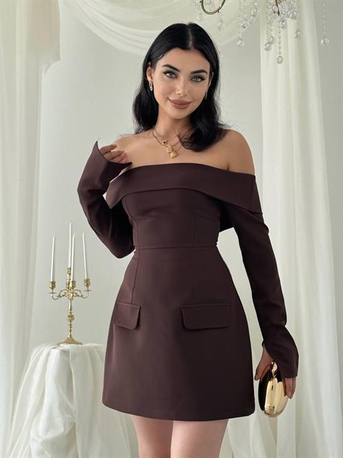 Devru Strapless Dress