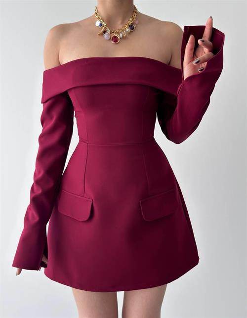 Devru Strapless Dress