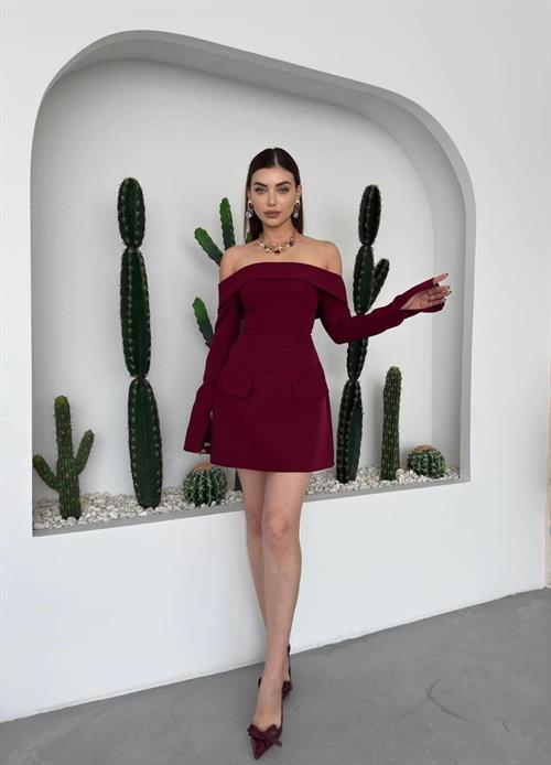 Devru Strapless Dress