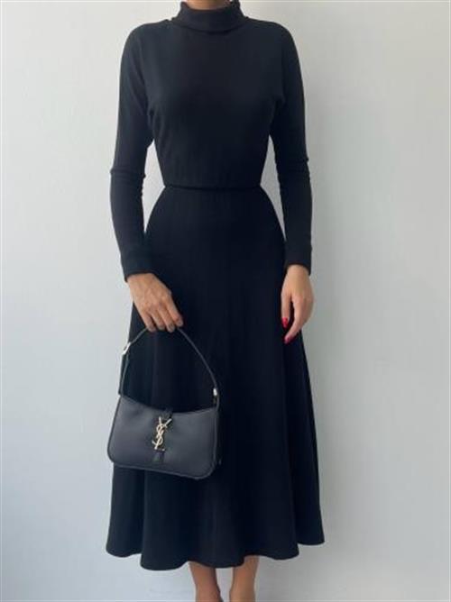 Wholesale Dina Turtleneck Midi Dress