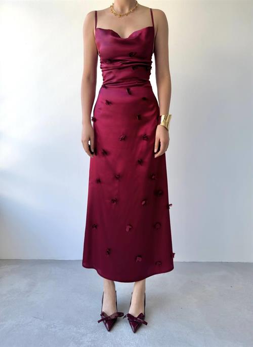 Dora Flower Detailed Dress