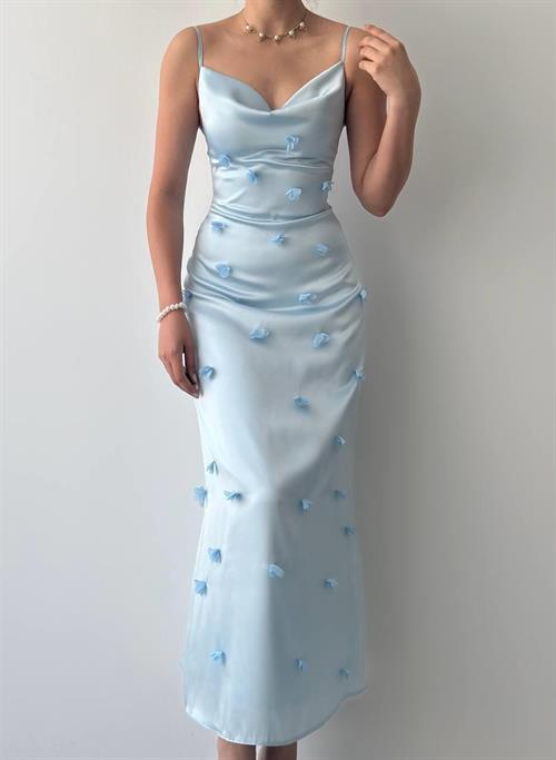 Dora Flower Detailed Dress