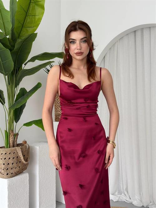 Dora Flower Detailed Dress