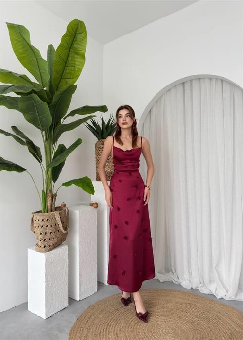 Dora Flower Detailed Dress