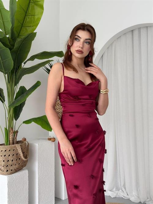 Dora Flower Detailed Dress