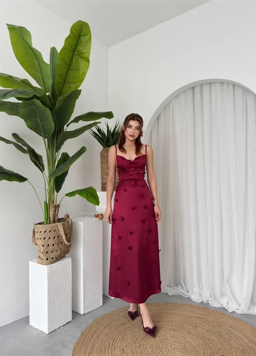 Dora Flower Detailed Dress