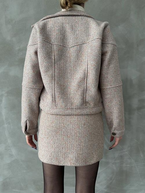 Dugout Bowl Wholesale Coat - Light Brown