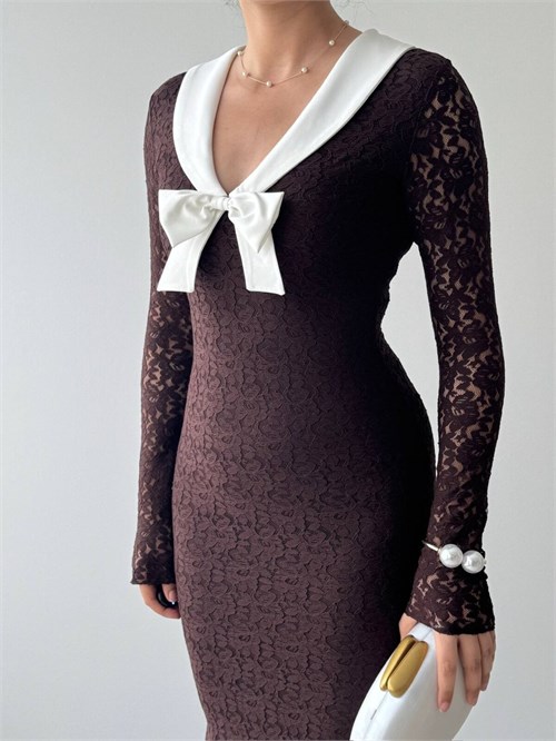 Duyru Dress with Bow Detail