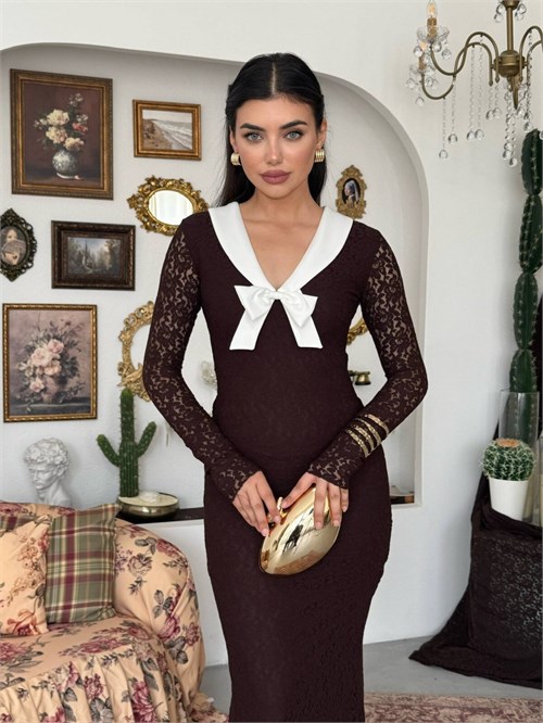 Duyru Dress with Bow Detail