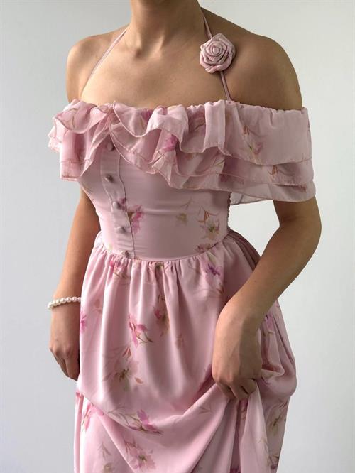 Elmi Flower Detailed Dress