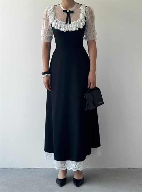Esane Brooch Detail Dress