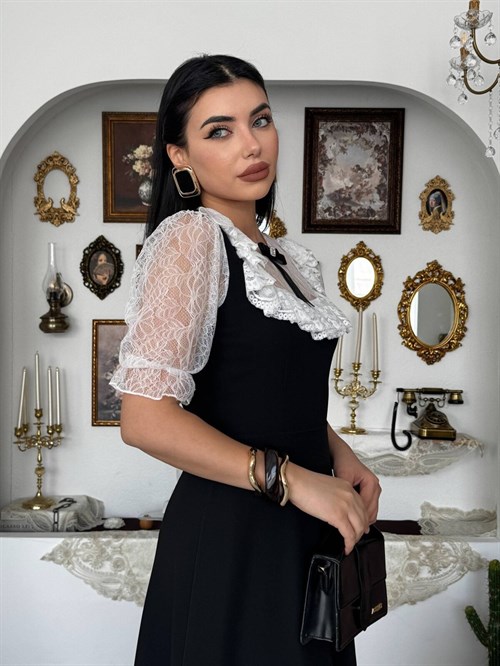 Esane Brooch Detail Dress