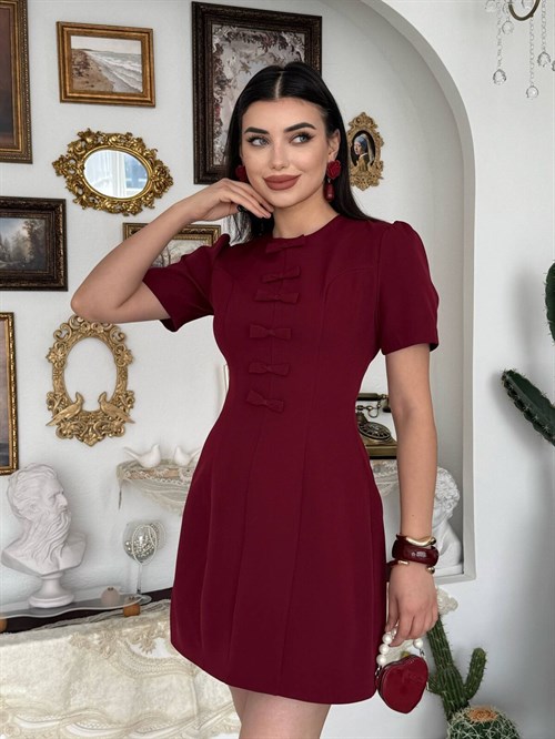 Evan Bow Detail Dress