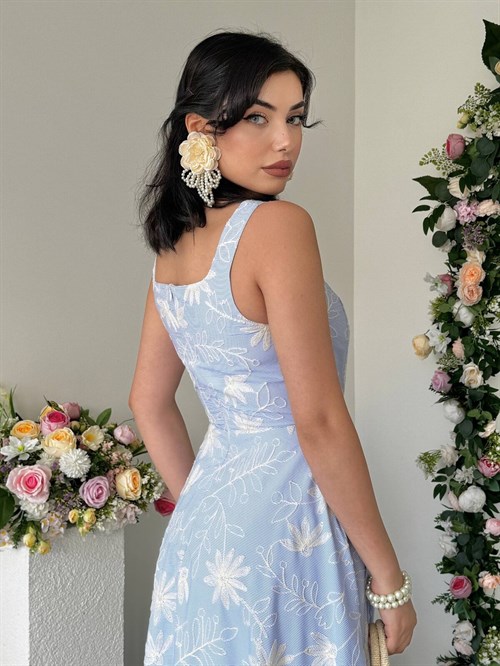 Femel Embroidered Dress