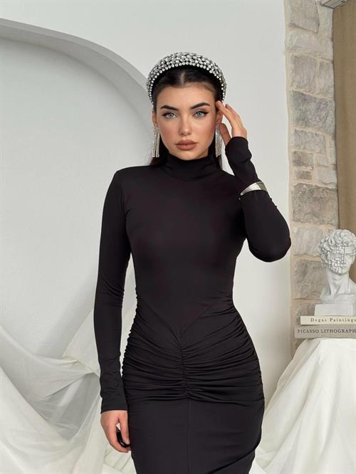 Ferya Pleated Dress
