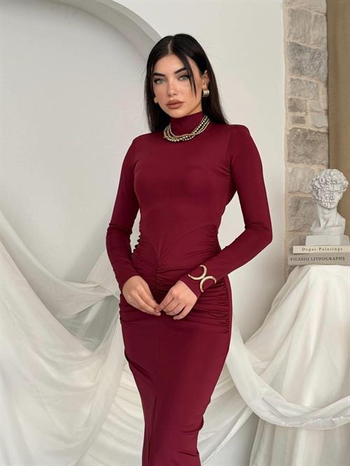 Ferya Pleated Dress