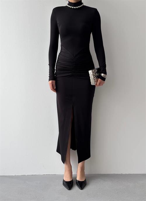 Ferya Pleated Dress
