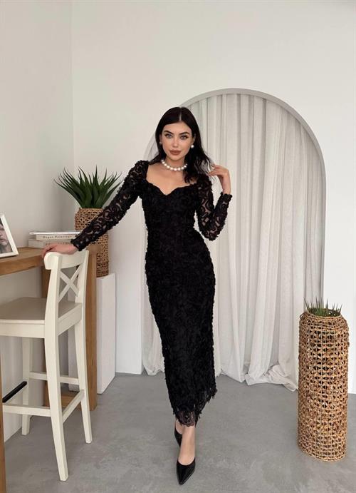 Folers Floral Patterned Dress