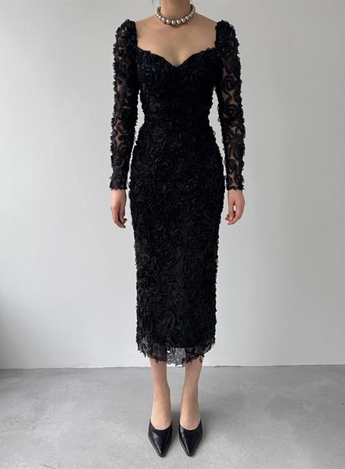 Folers Floral Patterned Dress