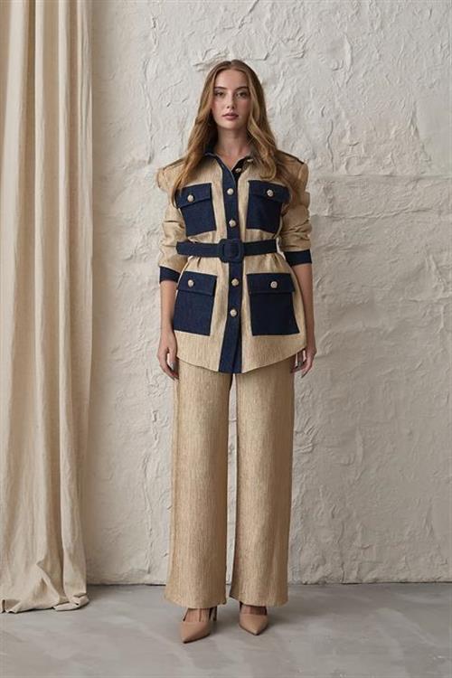 Wholesale Yellow Shirt and Pants Set