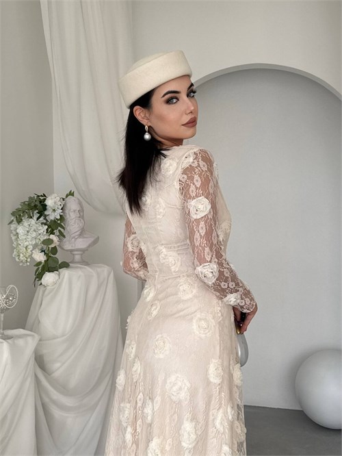 Gernu Floral-Detail Dress