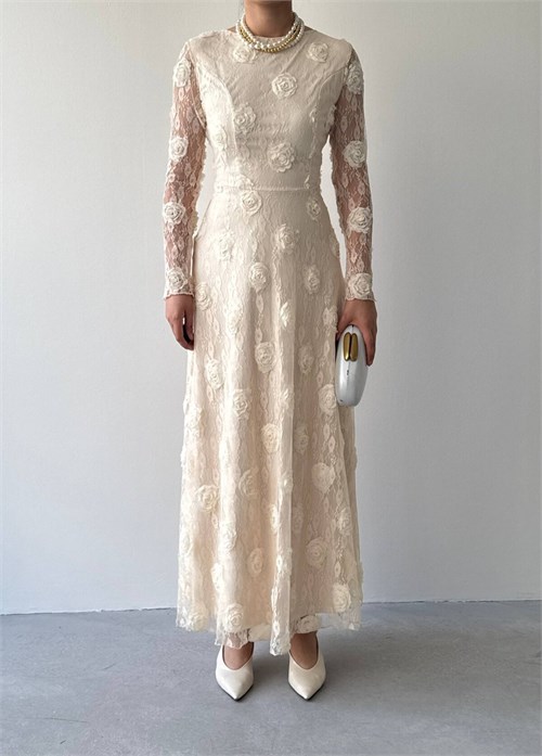 Gernu Floral-Detail Dress